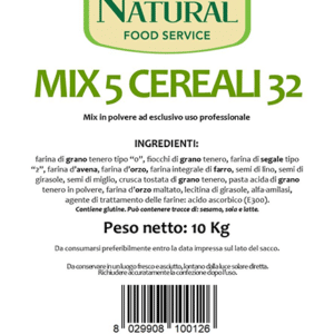Mix 5 Cereali N°32 Nat.cat.10kg