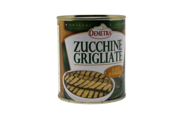Zucchine Grigliate In Olio Demetra